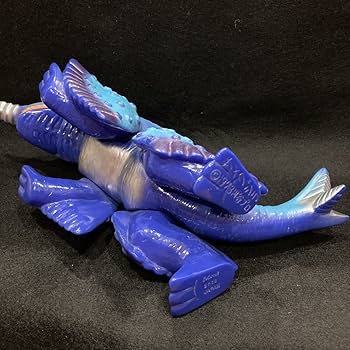 Amazon.co.jp: マーミット サメクジラ ソフビ 検 ブルマァク マルサン